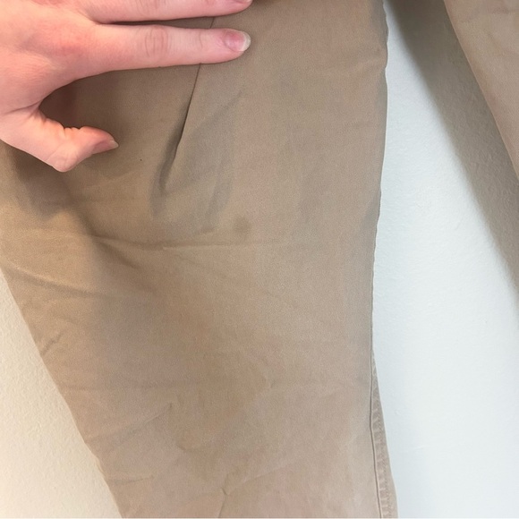 Banana Republic Fulton Chino Skinny Stretch Chino Khaki Mens Size 33 x 32 - Picture 7 of 12